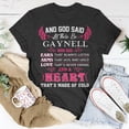 thumbnail image 5 of Gaynell Name And God Said Let There Be Gaynell TShirt, 5 of 6