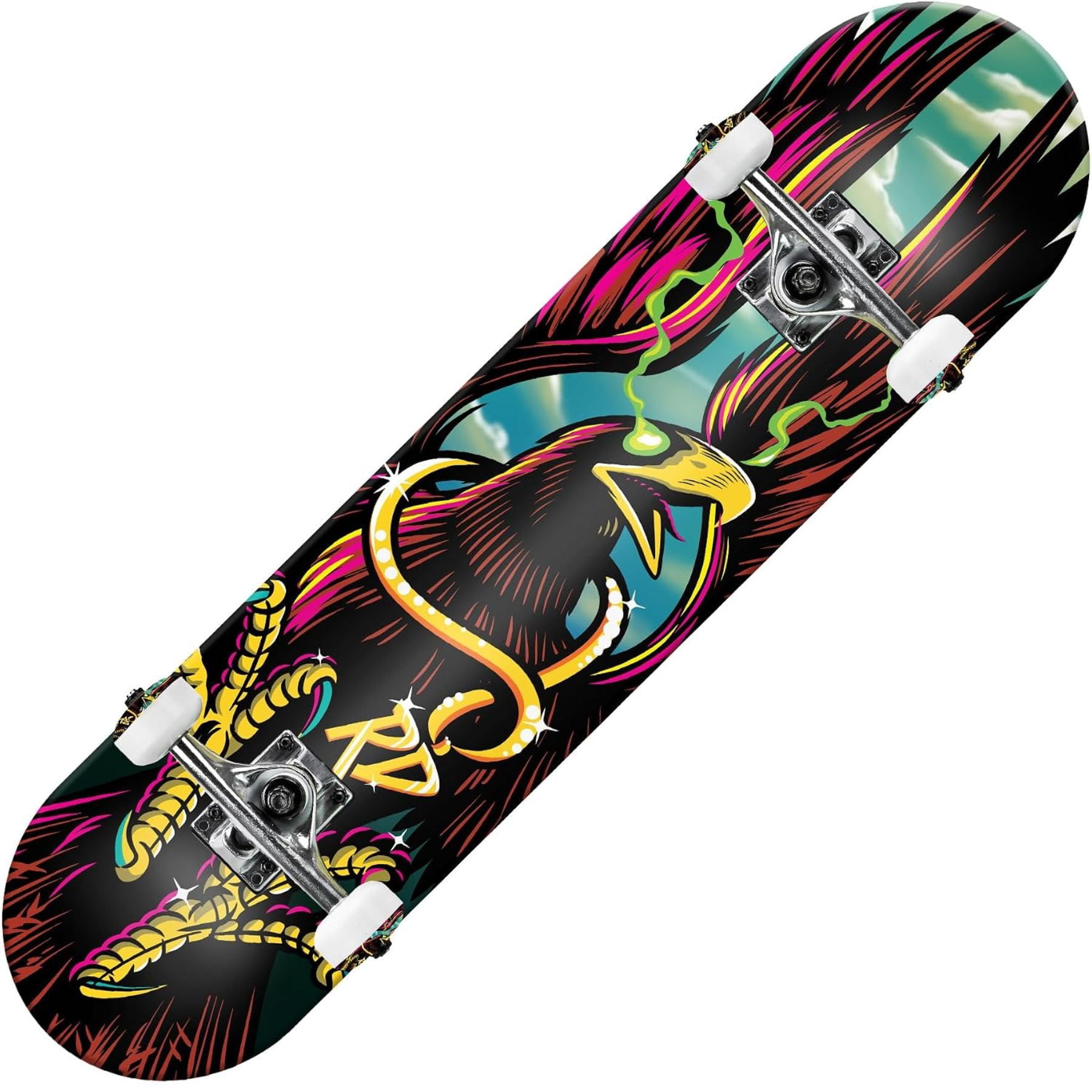 Roller Derby Eagle Deluxe Street Series Skateboard, 31-Inch Complete Skateboard