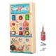 thumbnail image 3 of Tablero de actividades Montessori con LED, tablero de actividades con destornillador, tablero sensorial con luces LED, juguete para viajes, regalos, 3 of 8