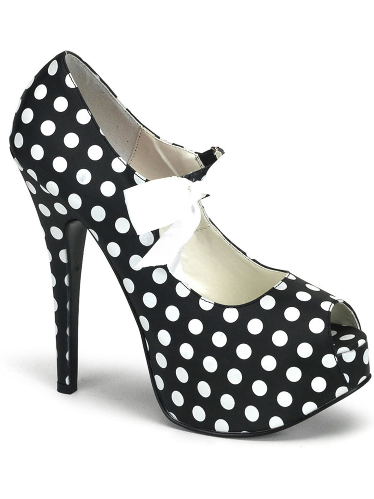polka dot pumps womens shoes