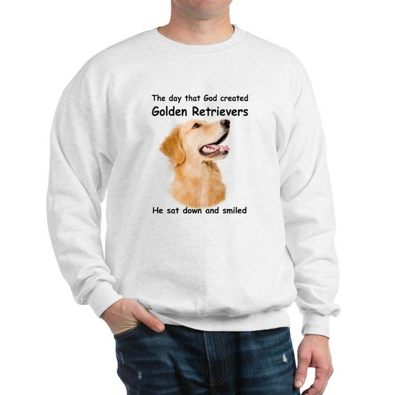 CafePress - Golden Retriever Sweatshirt - Crew Neck Sweatshirt