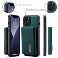 thumbnail image 4 of ELEHOLD 2-in-1 Detachable Wallet Case for iPhone 14 Pro Premium Leather Case Soft TPU Bumper Magnetic Removable Card Holders Kickstand Function Shockproof Case,green, 4 of 8