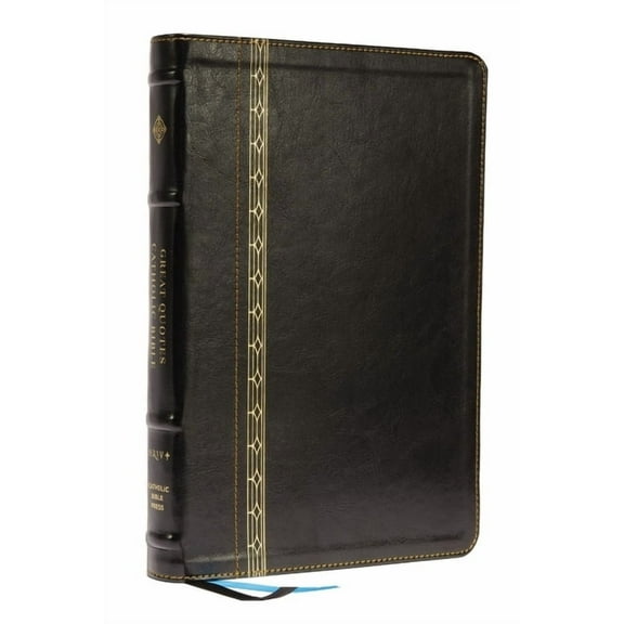Nrsvce, Great Quotes Catholic Bible, Leathersoft, Black, Comfort Print: Holy Bible, (Hardcover)