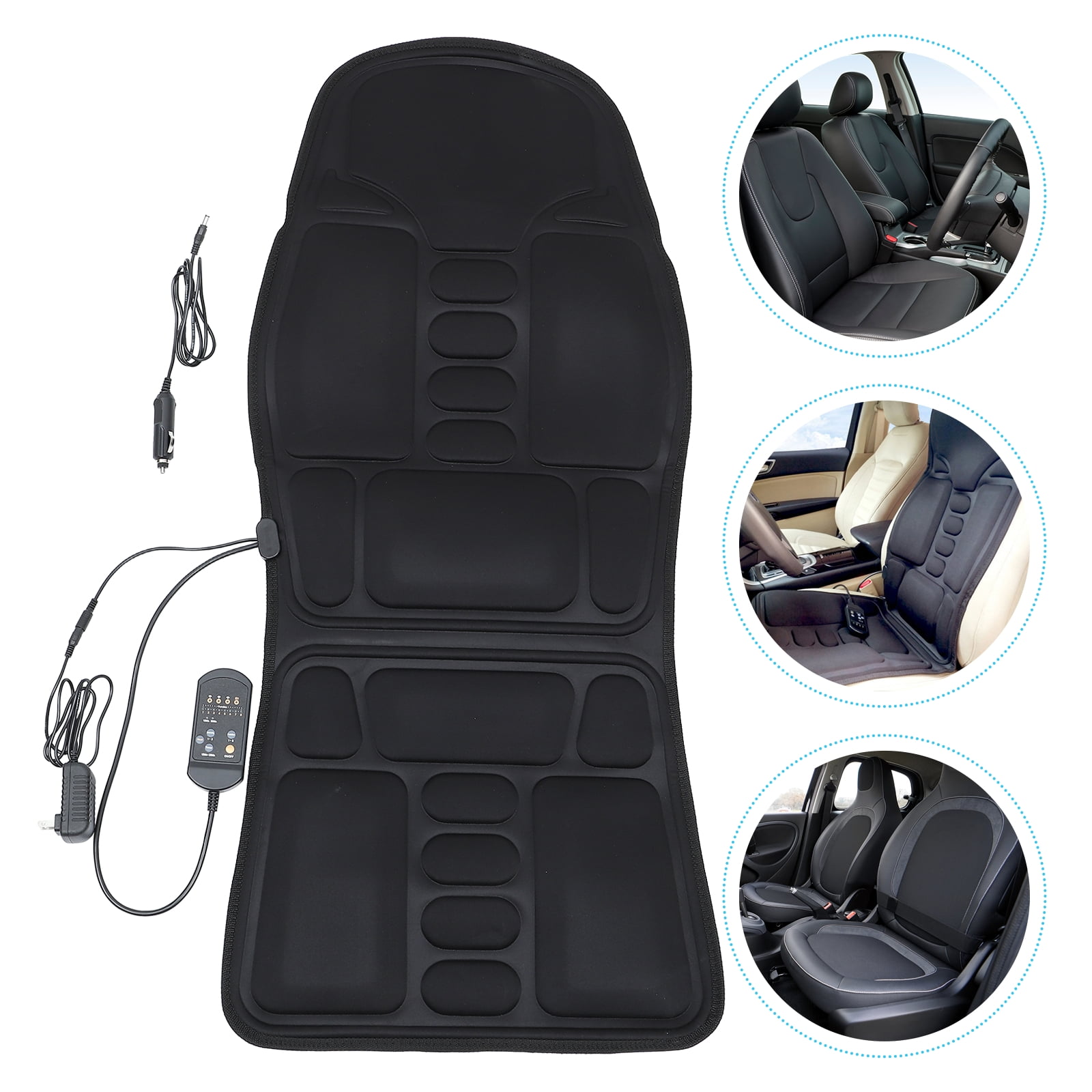 Car Seat Waist Cushion Back Support Massage Pad Durable PVC Office Chair  Driver