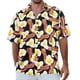 thumbnail image 3 of Camisas de playa con estampado de patrón de Hamburgo para hombre, camisas hawaianas tropicales casuales de manga corta para hombre, camisas divertidas con botones, 3 of 4