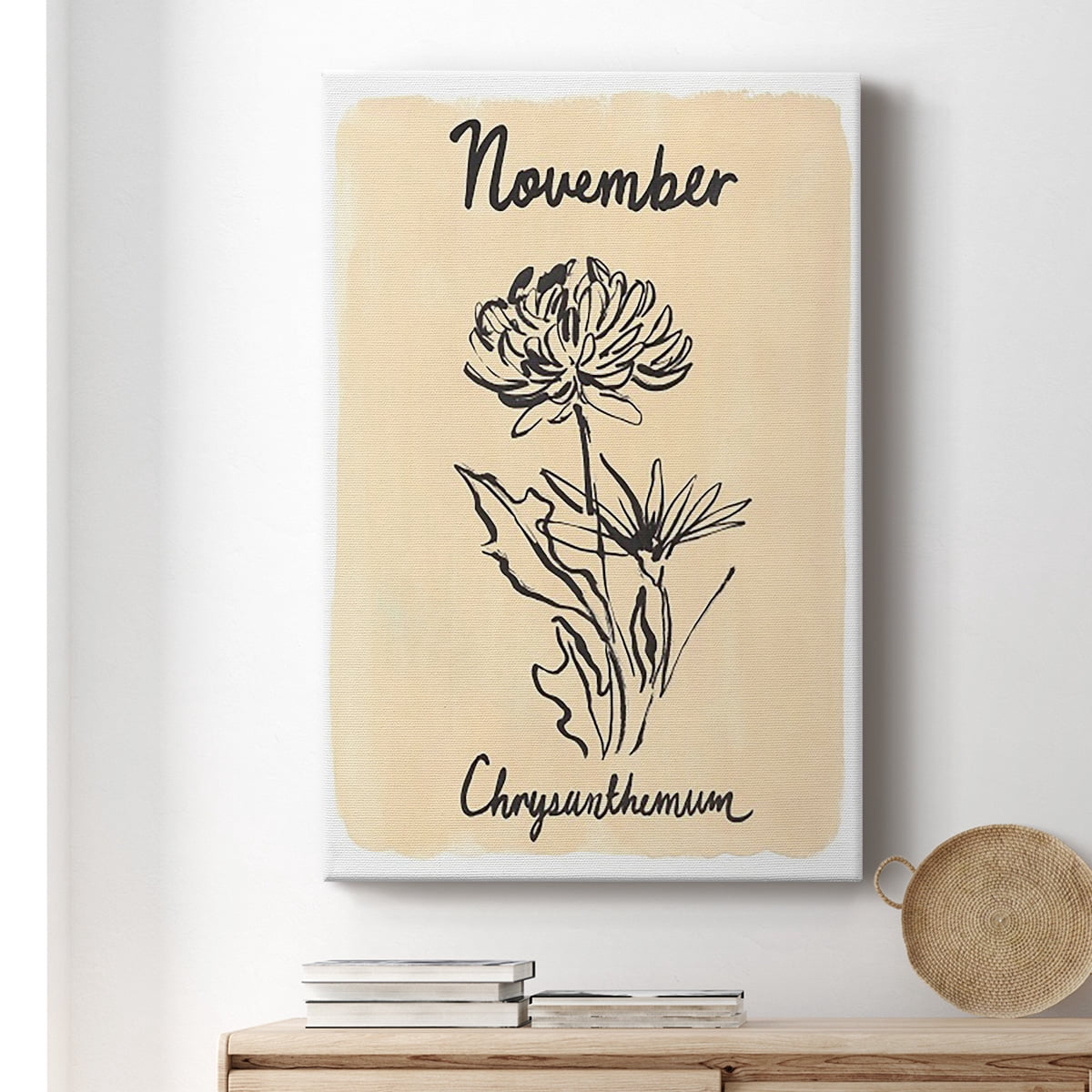 Birth Month XI Premium Gallery Wrapped Canvas - Ready to Hang