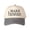 Black-and-white houndstooth, variant on MAKE heaven CROWDED Letter Embroidered Color Block Trucker Hat Unisex Adjustable Cotton Breathable Fashion Cap for Travel Daily Wear