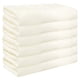thumbnail image 1 of Toallas de baño de algodón a rayas REGALWOVEN, absorbentes, toallas para cara y cuerpo para hoteles, spa 14" x 14" beige 6, 1 of 7