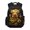 Highland Cow Sunflower Pattern, variant on FUIALDOLG Multi-Pocket Backpack for Daily Use School, 600D Polyester Waterproof Kids Backpacks, Highland Cow Sunflower Pattern