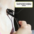 thumbnail image 3 of Set de maquinillas de afeitar Leaf Shave The Leaf Razor, color negro, con soporte y cuchillas, 3 of 7