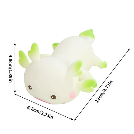 Artificial Salamander Stress Relief Soft Flexible Squeezing Tool for Adult Campus Daily Relaxation and Gift for Colleagues On Special Days Portable Handheld Relief Supply