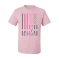 thumbnail image 2 of Nurse Flag Heartbeat Hero Caregiver Nurse Gift | Mens Independence Day Graphic T-Shirt, Light Pink, 2XL, 2 of 4
