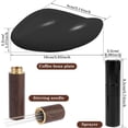 thumbnail image 2 of ZOUSSIQI Coffee Bean Dosing Cup and Spray Bottle Set, Coffee Bar Accessories, Ceramic Dosing Vessel Tray Kit with 6 Needles Espresso Distribution Tools Single Dose Measuring Tray Kit CA919-65076, 2 of 7