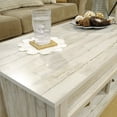 thumbnail image 2 of Sauder Dakota Pass Lift Top Coffee Table, White Plank, 424120, 2 of 9
