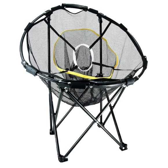 Chipping Net JEF World of Golf, plegable, 58 cm, color negro