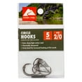 thumbnail image 2 of (6 pack) Ozark Trail 2/0 Premium High Carbon Steel Circle Hooks, 5 Count, 2 of 15