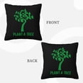 thumbnail image 3 of ZICANCN Decorative Throw Pillow Covers , Plant Tree Nature Couch Sofa Decorative Knit Pillow Covers for Living Room Farmhouse 18"x18", 3 of 8