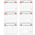 thumbnail image 2 of FIAOIRN 2025 Wall Calendar,18-Month Calendar for January 2025- June 2026, Desk/Wall Calendar for Home Office Room Decoration,New Year and Christmas Presents, 2 of 5