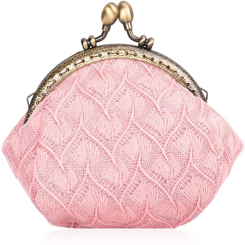 Large kiss lock coin purse sale