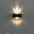 thumbnail image 4 of YOBOLK Garden Outdoor Garden, Villa, Wall Lamp, Outdoor Courtyard, Small Night Lamp, Solar Decorative Lamp Arranged On The Wall Patio Decor Clearance, 4 of 6