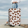 thumbnail image 7 of Susaid Football Print Elastic Washable Suitcase Cover with Hidden Zipper, Fits 18-32 Inch Luggage for Protection During Travel-Large, 7 of 7