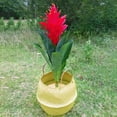 thumbnail image 1 of Cesta tejida para flores Maceta de flores trenzada con algas marinas Cesta tejida Cesta de almacenamiento para plantas de escritorio, 1 of 7