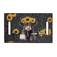 thumbnail image 2 of Whosucclay Sunflowers Highland Cattle Seat Cover, Durable Golf Cart Seat Cover Breathable Wear-Resistant Golf Cart Seat Protector for Most 2 Seats, 2 of 7