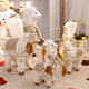 thumbnail image 2 of Merry Christmas Lovely Alpaca Doll Themed Christmas Tree Decorations Standing Scenes Ornaments New Year 2022 Navidad Kids Gift, 2 of 5