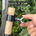 thumbnail image 6 of Weeding Sickle,Steel Grass Sickle,Manganese Steel Blade/Hardwood Handle Hand held Serrated Grass Hook Cutter - Great for Removing Unwanted Vines and Weeds, 6 of 6