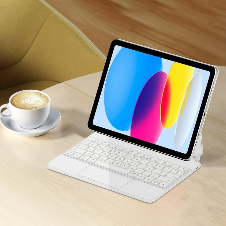 AJIUYU Magic Keyboard For iPad A16 11 inch iPad11 Case Folio
