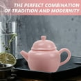thumbnail image 3 of Ceramic Teapot Small Tea Making Pot Tearoom Teapot Travel Teaware Retro Teapot, 3 of 8