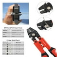 thumbnail image 4 of Fishing Crimping Pliers Hand Crimper Wire Cutters Fishing Leader Crimping Tool Crimp Sleeve Pliers for Garden Fishing, 4 of 6