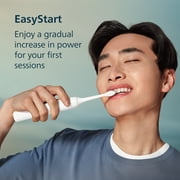 Philips Sonicare 5000 Series Electric Toothbrush - Sonic Toothbrush with Pressure Sensor, 4 Brushing Settings, Easystart Feature, Smartimer & Quadpacer, 14-Day Runtime, White, Model HX4042/81