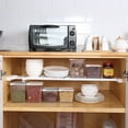 thumbnail image 1 of Adjustable Storage Shelf Closet Organizer Wall Mounted Kitchen Storage Rack Wardrobe Decorative Shelves for Kitchen Cupboard Wardrobe, 1 of 6