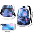 thumbnail image 2 of Multi-Compartment Backpack Set: Outdoor Sports Travel Clutch Bag, Crossbody Chest Bag & Large-Capacity Backpack!, 2 of 5
