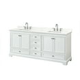 thumbnail image 3 of Wyndham Collection Wcs202080d-Qtz-Us3mxx Deborah 80" Free Standing Double Basin Vanity Set, 3 of 7