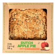 The Bakery Dutch Apple Pie with Cinnamon, 21 oz, 1 Count