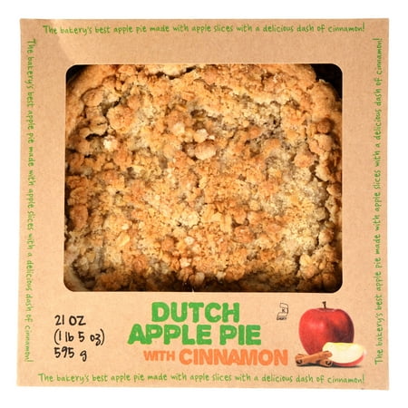 The Bakery Dutch Apple Pie with Cinnamon, 21 oz, 1 Count