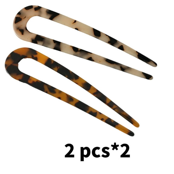 RAGUPEL 4Pcs Hair Clips,Premium Acetate Acrylic Hair Clips for Women,Versatile and Practical Hair Claw Clips,Style1