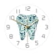 thumbnail image 1 of Reloj de pared Dental Tooth de 30 cm de cuarzo silencioso para consultorio dental, 1 of 3