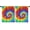 Multicolor, variant on Blackout Kids Curtains,Colorful Tie Dye Pattern Childrens Insulated Curtains Set Of 2,Bedroom Essentials,Toddler Room Decor 42"x54"