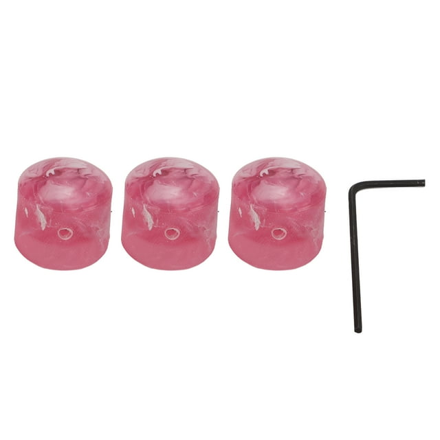 Electric Guitar Knob, Guitar Volume Knob Easy Installation For Replacement Pink