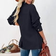 thumbnail image 4 of Women'S Clothing, Tops for Women Trendy, Stylish Women's Button Down Casual Shirt Jacket with Pockets Long Sleeve Versatile Tops for Everyday Wear and Trendy Outfits, 4 of 7