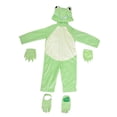 thumbnail image 2 of Disfraz de rana para niños y niñas, ideal para Halloween y fiestas de disfraces. M, 2 of 9