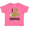 thumbnail image 3 of Inktastic Crappie Fishing I Love Crappies Boys or Girls Toddler T-Shirt, 3 of 5
