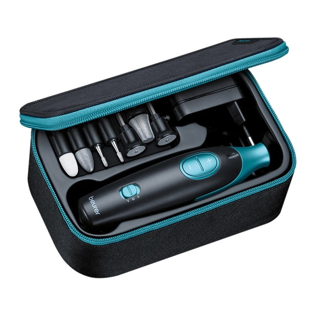 Kit Eléctrico Profesional de Manicure y Pedicure Beurer MP42BF23, con Taladro / Drill para Uñas