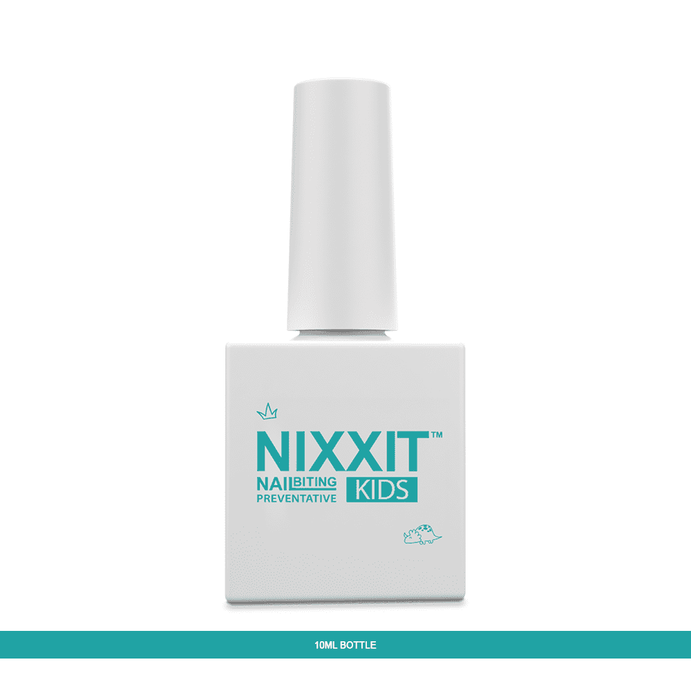 NIXXIT Nail Biting Deterrent Polish, Bitter, Non-Toxic, Safe Ingredients for Kids , 10ml Bottle