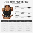 thumbnail image 4 of Rateoe Spiders On The Web Print Womens' Sports Bras Scoop Neck Sports Vest- Padded U Back Seamless High Impact Support, 4 of 7