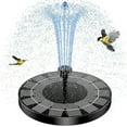 thumbnail image 4 of CAMOTUSE Bird Bath Fountain Solar Powered Water Pump Floating Outdoor Pond Garden Pool, 4 of 6