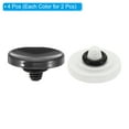 thumbnail image 3 of Camera Shutter Button, 2 Pack Soft Shutter Release Button Camera Button Concave, Black White, 3 of 6